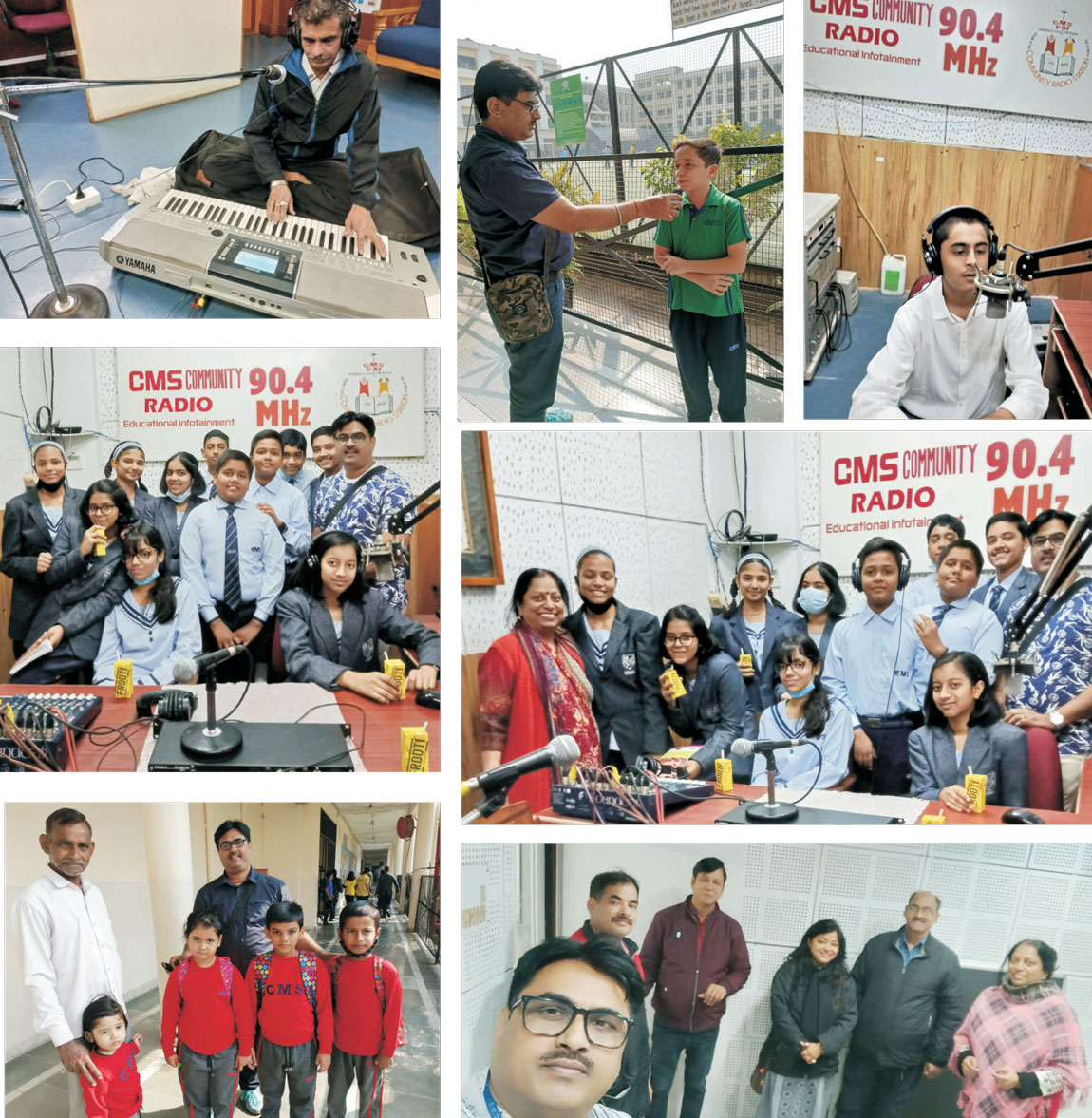 Sunday Children's Transmission - Anchorings by Students, Community Volunteers