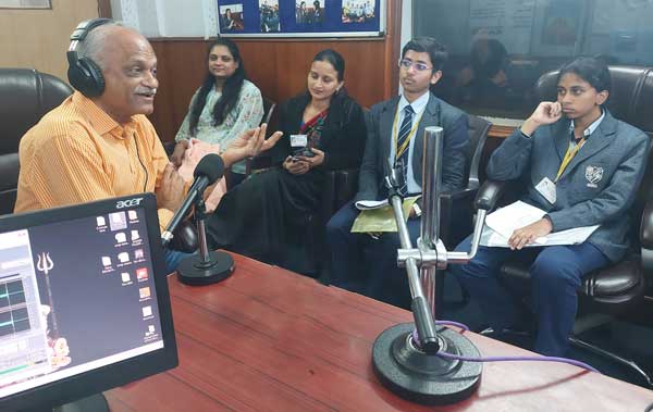 Children Engage with Space Expert, Shri N.J. Bhatt