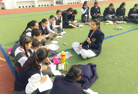 Animator with junior youth