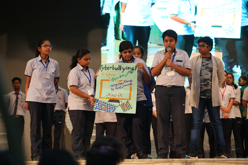 Animators sharing their views on Cyberbullying