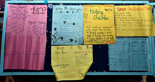 Lesson planning by various campuses at the conference held in December 2018