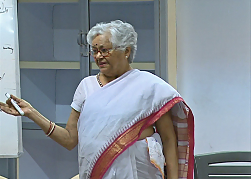 Words of encouragement to the teachers from Respected Founder-Director at Junior teacher training