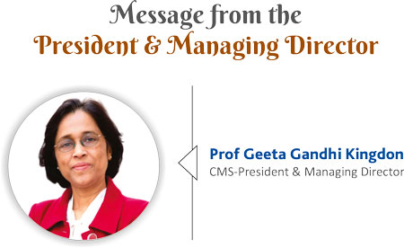 CMS President & MD