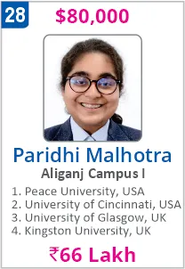 Top Foreign University Scholorship